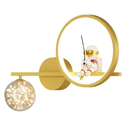 Nowoczesna lampka ścienna LED projektor gwiazd